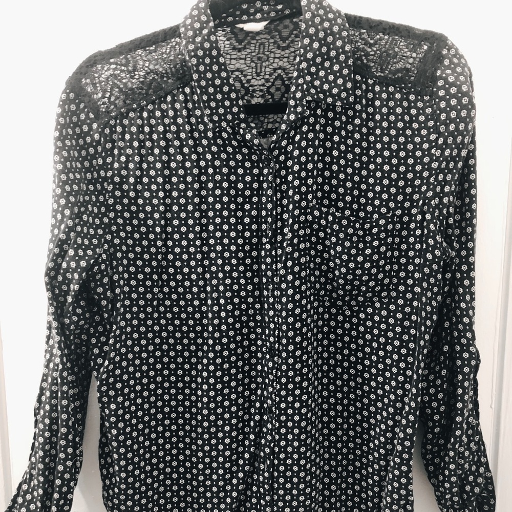 Aeropostale button down blouse